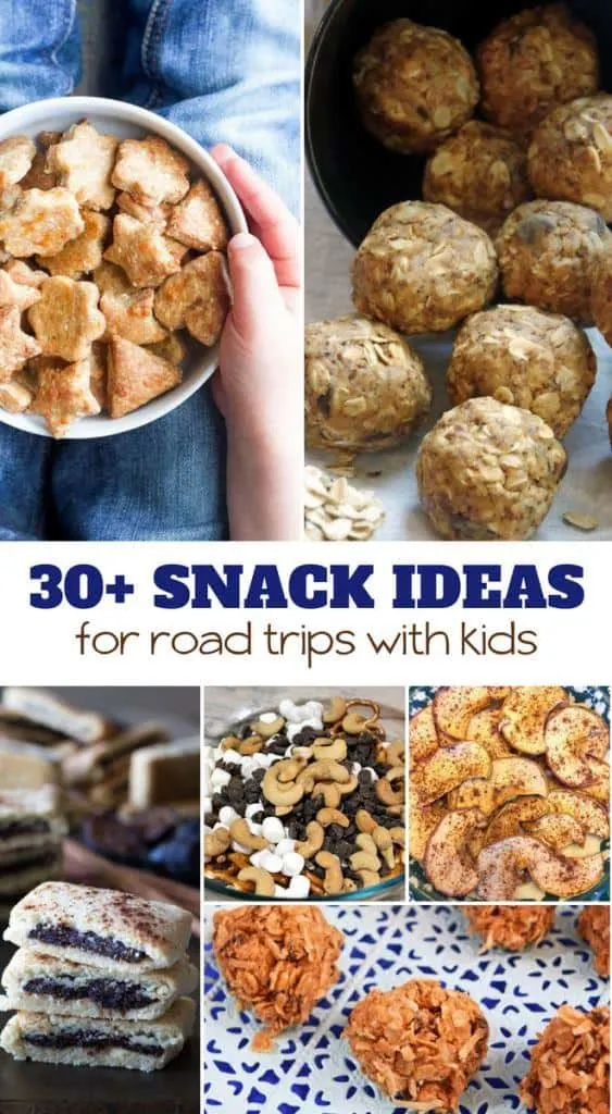 Pack a few of these Snack Ideas for Road Trips with Kids