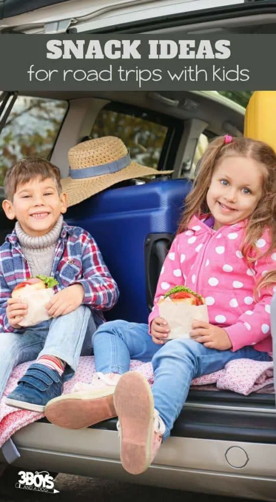 over 30 snack ideas for road trips with kids
