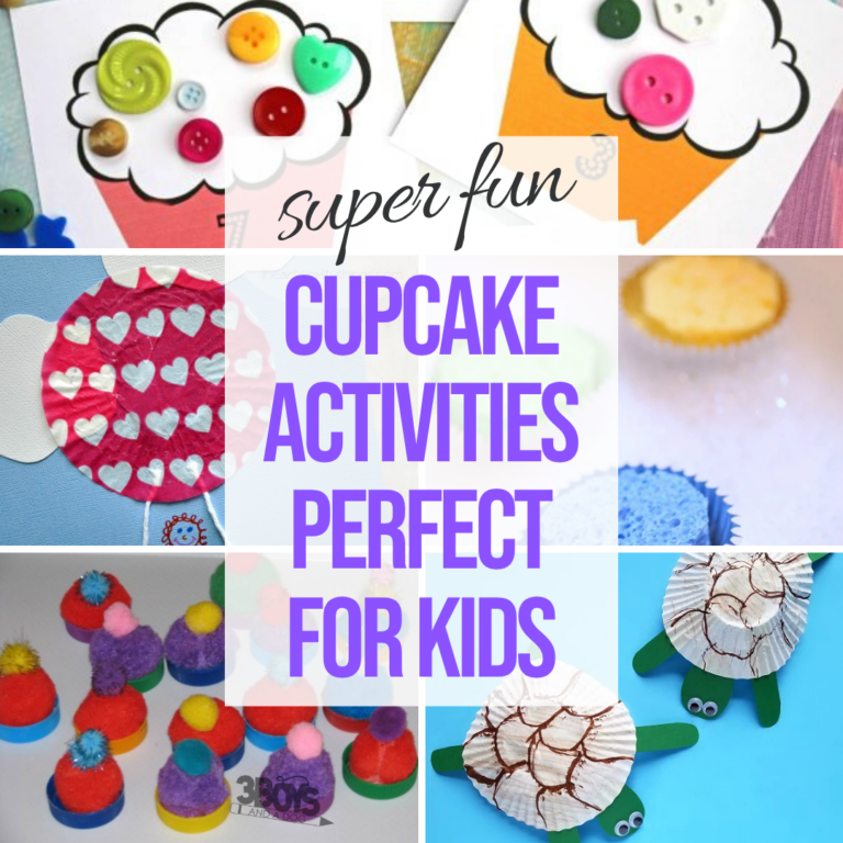 Cupcake Theme Activities for Kindergarten