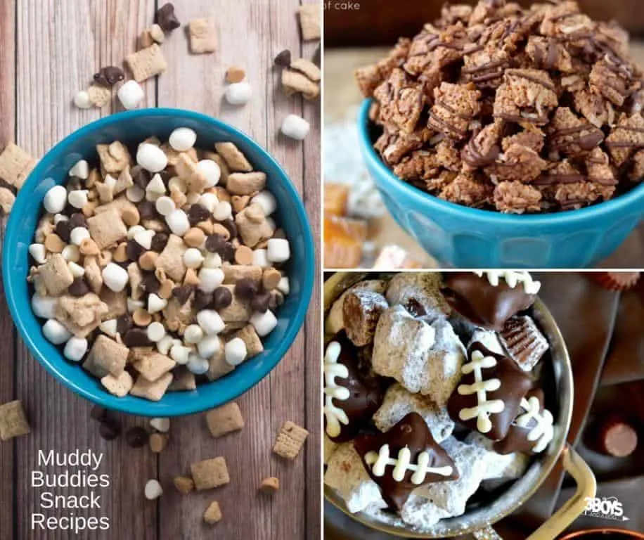 Over 15 Muddy Buddies Snack Recipes