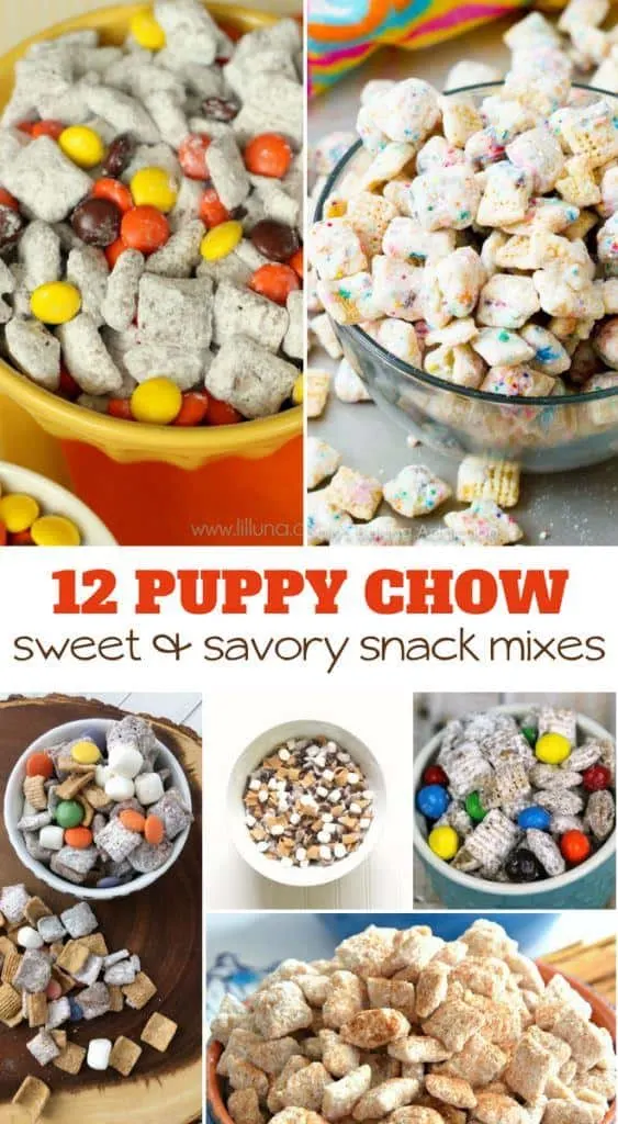 puppy chow snack mix recipes