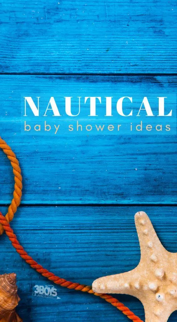 so many awesome nautical themed baby shower ideas