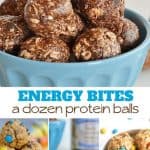 12 protein balls . delicious energy bites