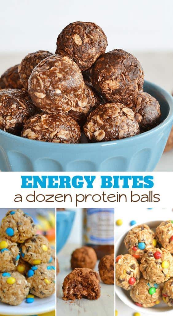 12 protein balls . delicious energy bites