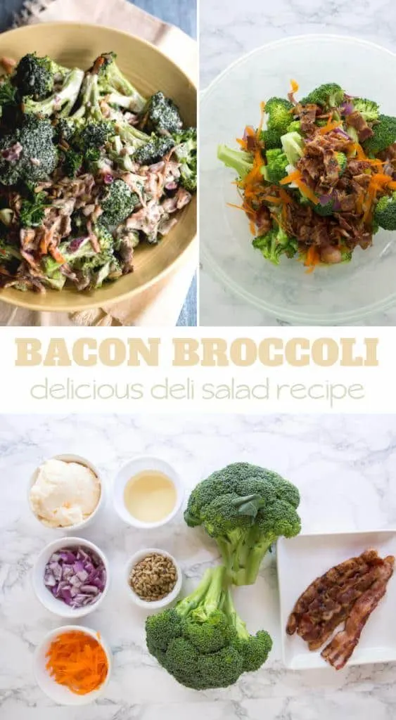 bacon and broccoli easy salad recipe
