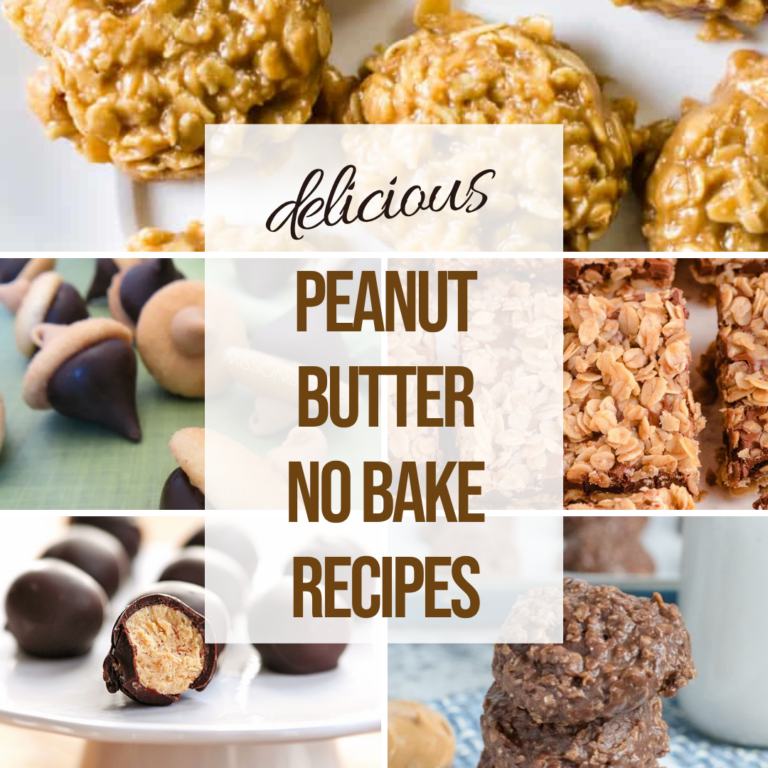 30 No Bake Recipes with Peanut Butter