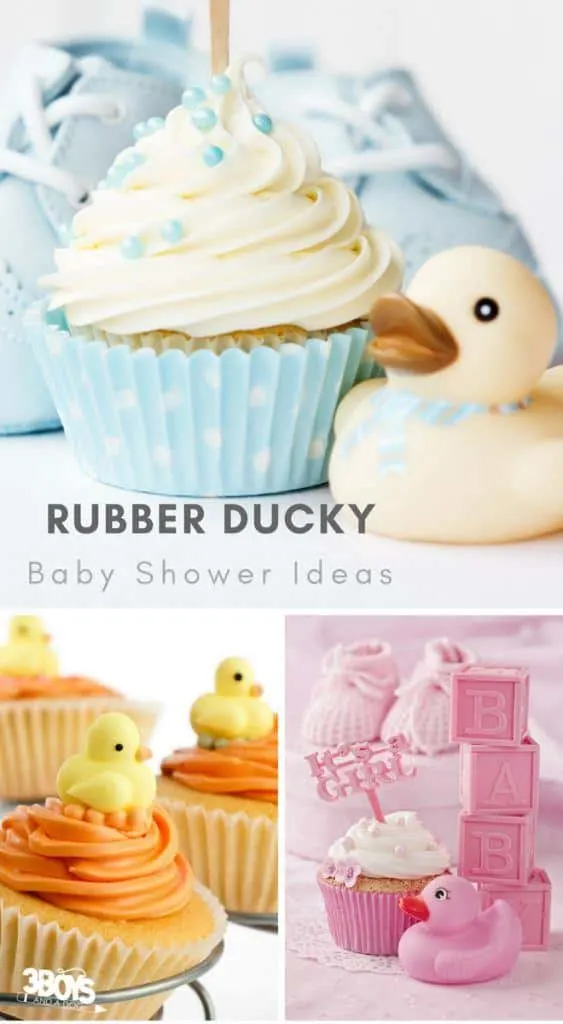 rubber ducky baby shower ideas for boys and girls and gender neutral