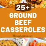 over 20 different hamburger meat casserole recipes