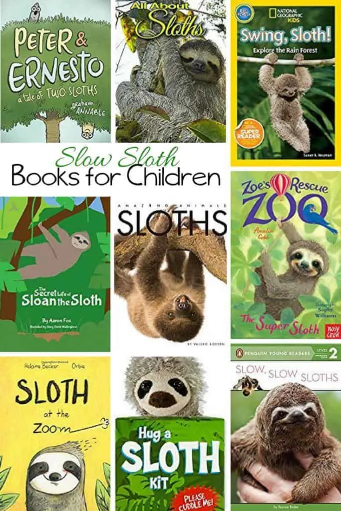 Sloth Books for Kids
