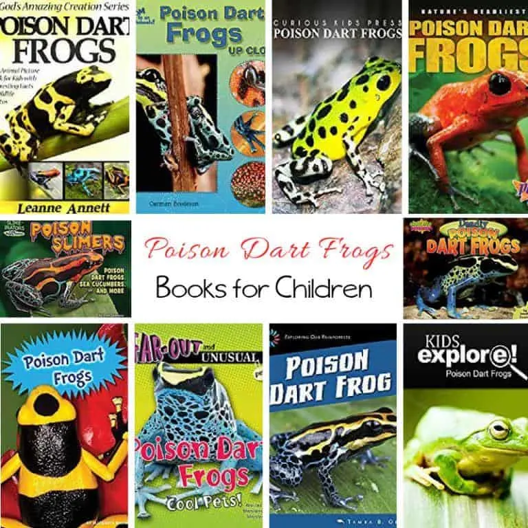 Poison Dart Frogs Books for Kids