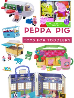 Peppa Pig toys for kids to play with inside