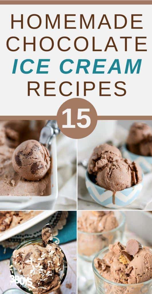 Rich and Delicious Chocolate Ice Cream Recipes no machine
