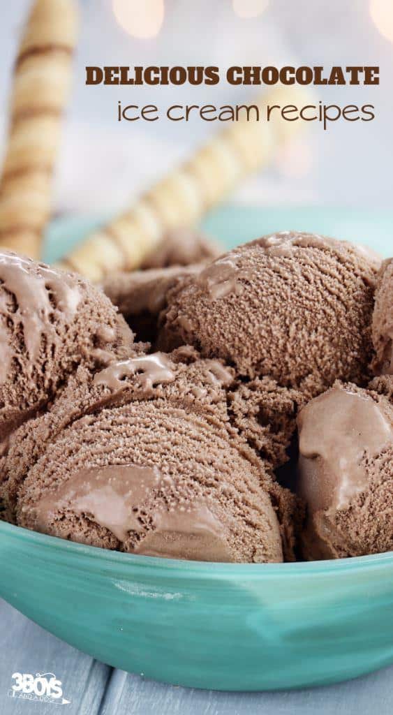 chocolate ice cream recipes no churn