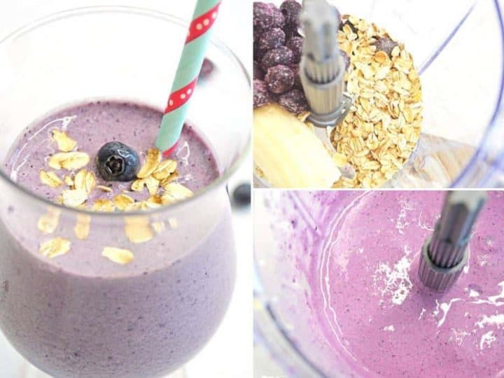 blueberry smoothie without yogurt