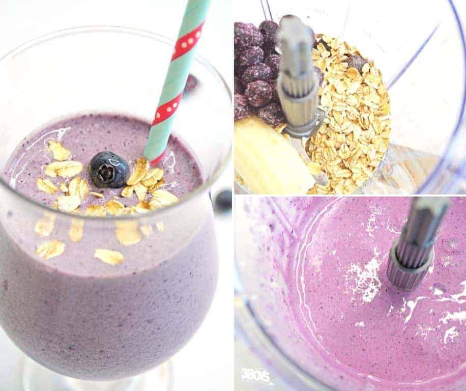 blueberry smoothie without yogurt