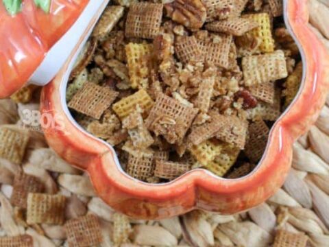 recipe for pumpkin spice chex mix snacks