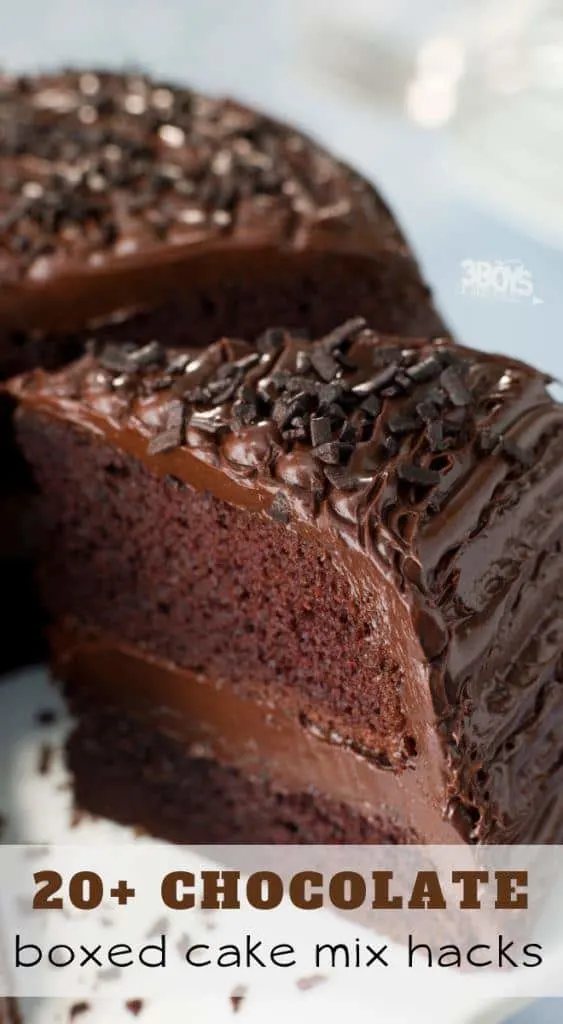 how to spice up chocolate cake mix