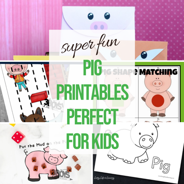 If You Give a Pig a Party Printables
