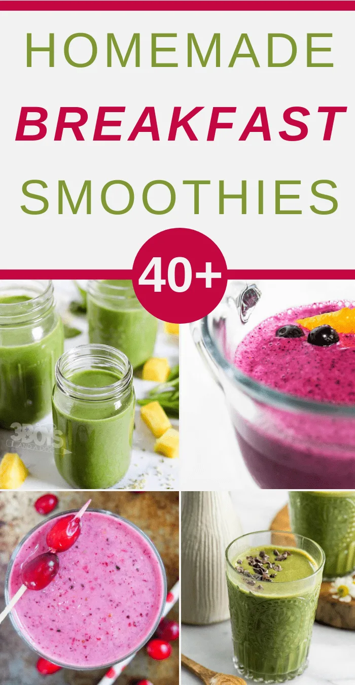 healthy smoothies for breakfast