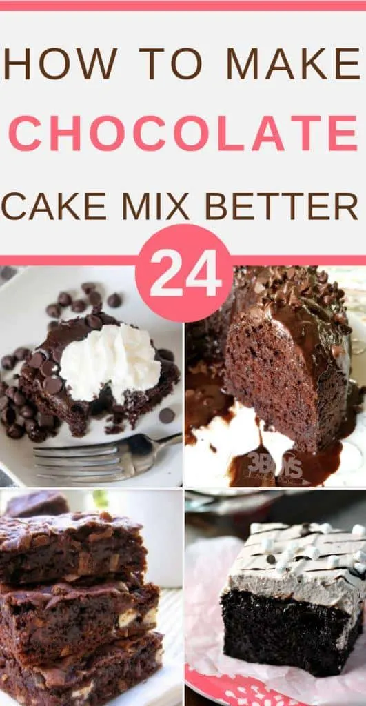 Box Chocolate Cake Mix Recipes