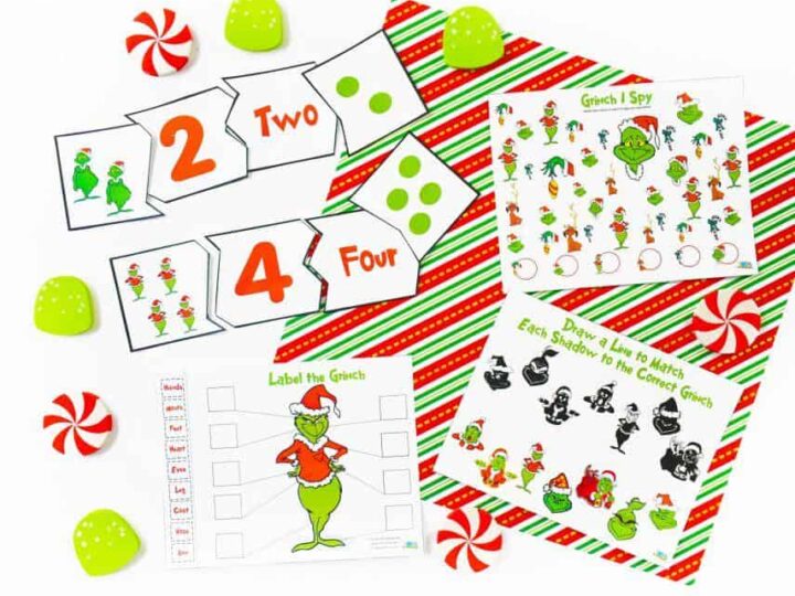 How the Grinch Stole Christmas Printables | Grinch Unit Study