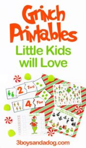 How the Grinch Stole Christmas Printables | Grinch Unit Study