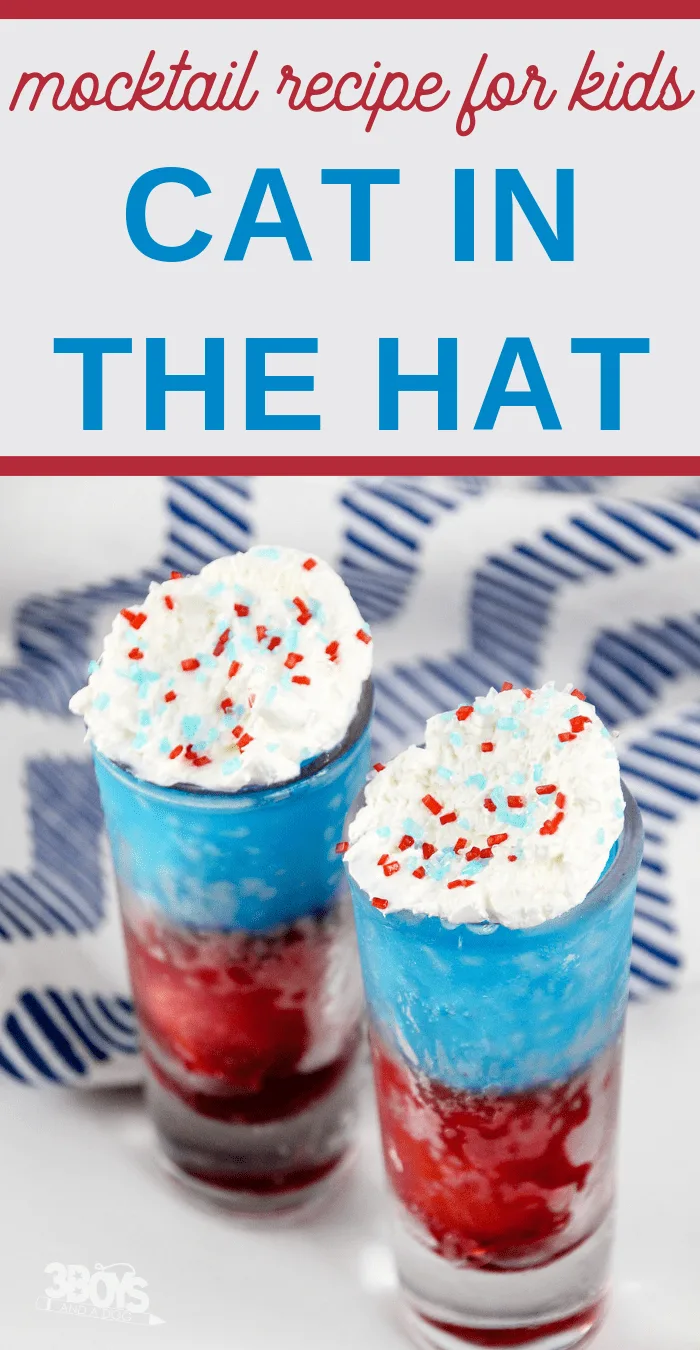 cat in the hat mocktail recipe for kids