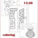 Have you ever heard the saying, "you are who you hang out with"?  These Proverbs 13:20 Coloring Pages help reinforce good character virtues. #proverbsforstudents #freecoloringpages #printable #goodcharacter