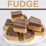 Buckeye Fudge Christmas Candy Dessert Recipe