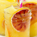 orange lemonade party drink for kids
