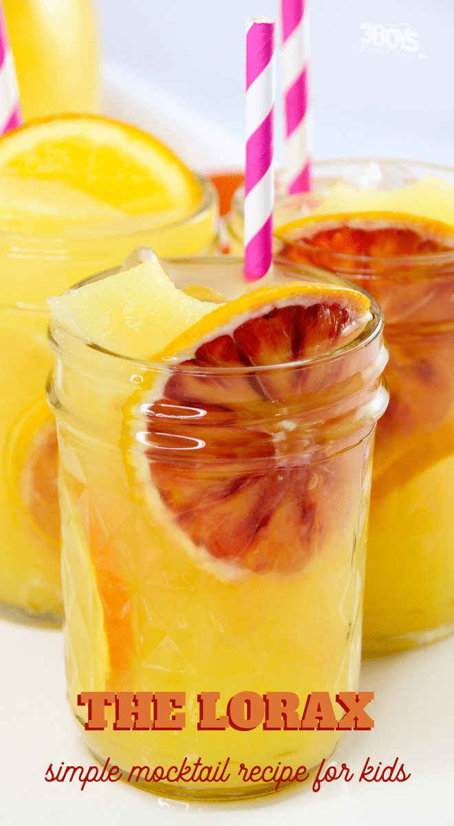 orange lemonade party drink for kids
