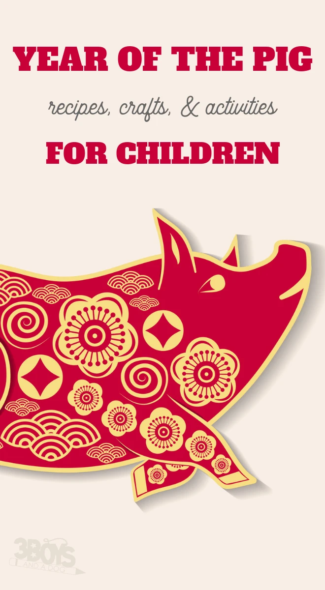 Year of the Pig crafts and activities for kids