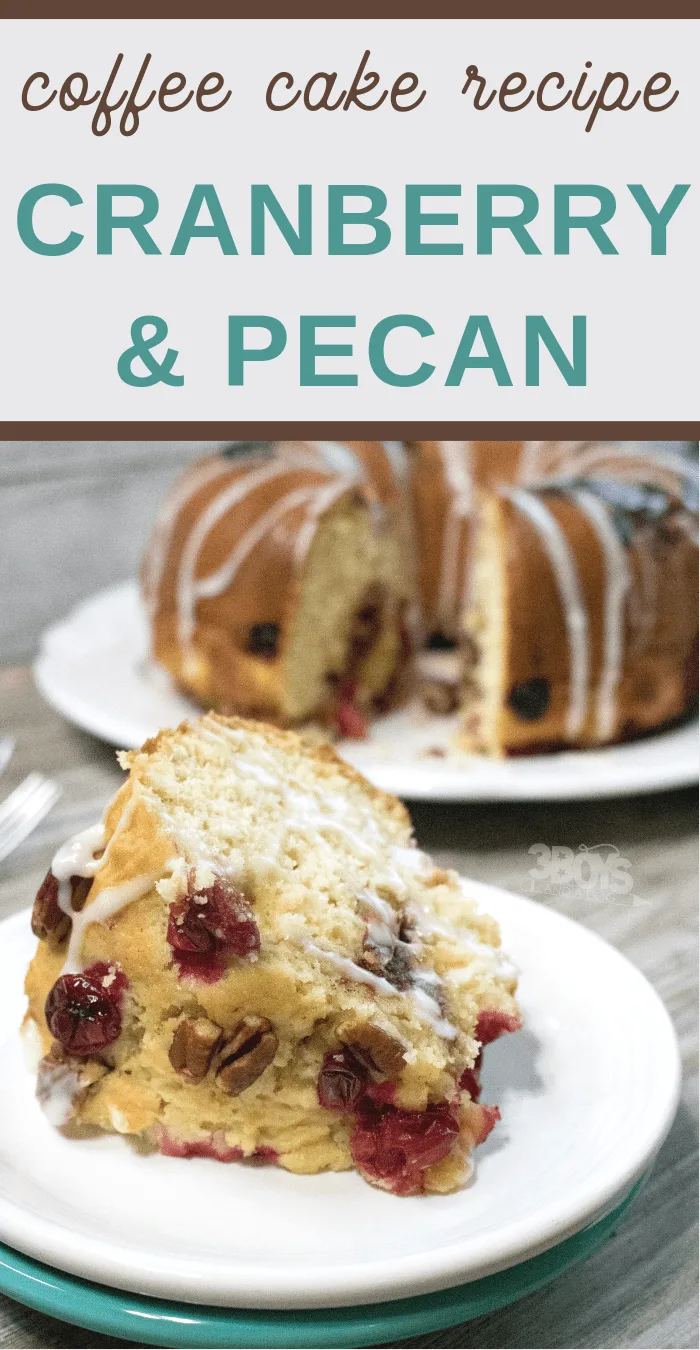 coffee cake recipe with pecans and cranberries