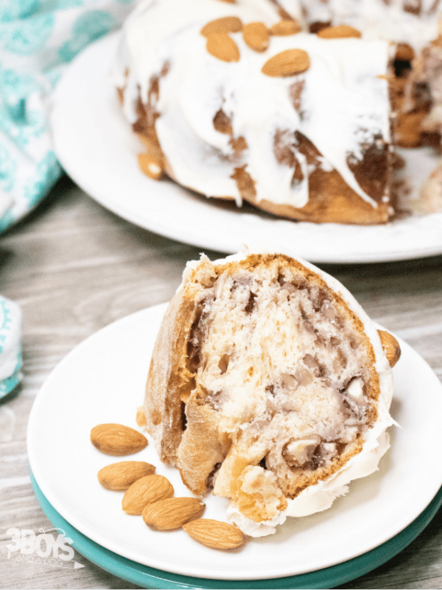 Cherry Almond Coffee Cake Recipe