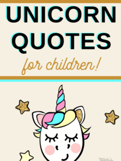 make your dreams happen and more unicorn quotes for kids