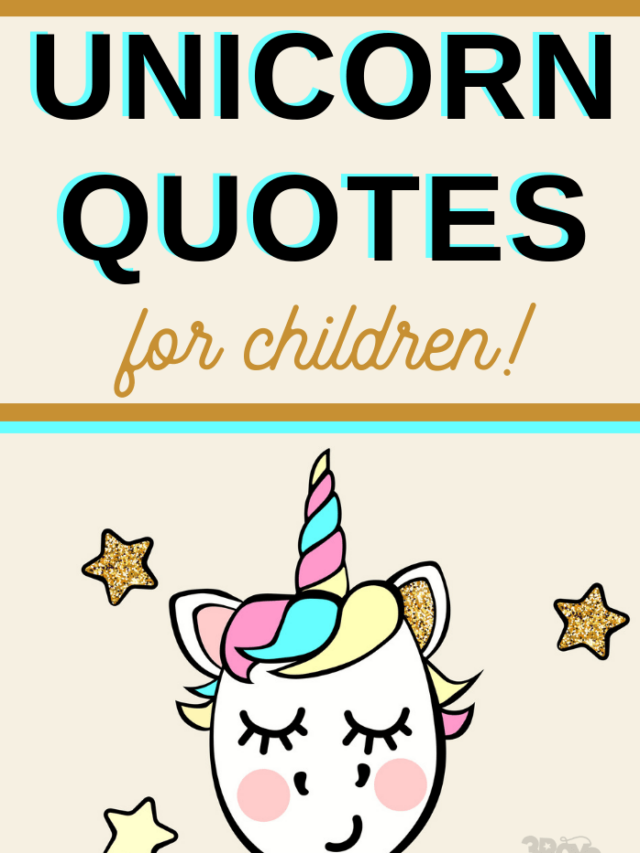 Unicorn Quotes for Kids