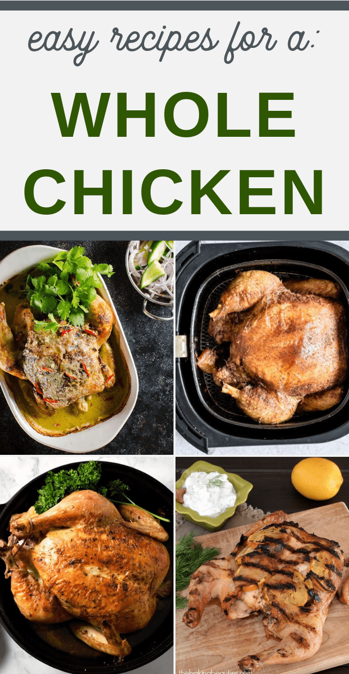 delicious recipes using an entire chicken
