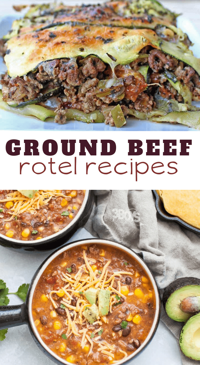 RoTel Recipes with Ground Beef