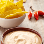 spicy cheesy dip for tortilla chips