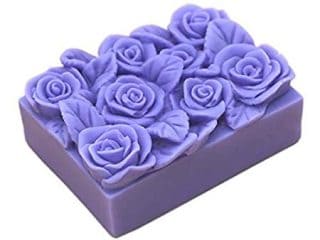 Image for Silicone Mold, Craft Art Rose Silicone Soap Mold, Craft Molds DIY Handmade Soap Molds Y03 - Soap Making Supplies by YSCEN