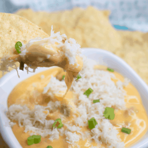 Crab Meat RoTel Cheese Dip