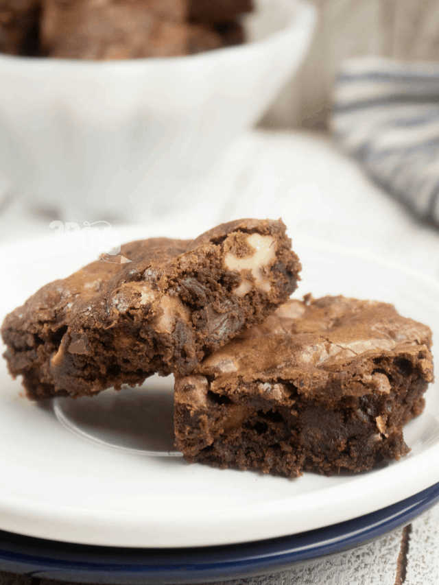 Triple Chunk Brownies Recipe