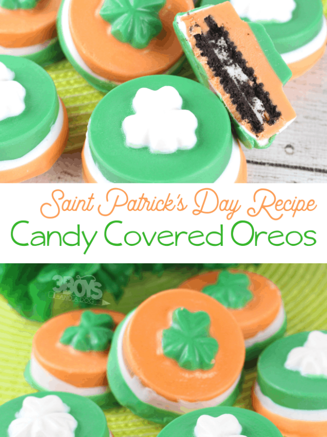 delicious candy oreos for saint patricks day