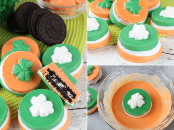 candy coated oreo cookies