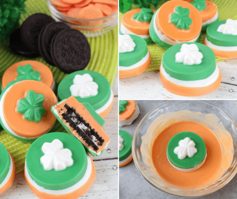 candy coated oreo cookies