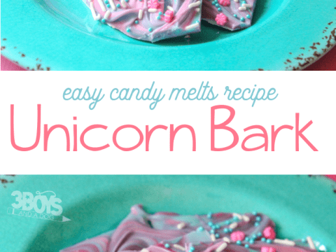 candy melts Unicorn Bark recipe
