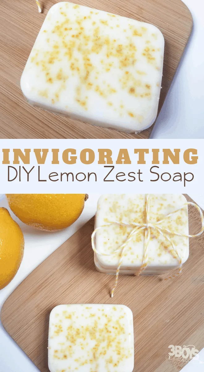 homemade using essential oils invigorating lemon soap