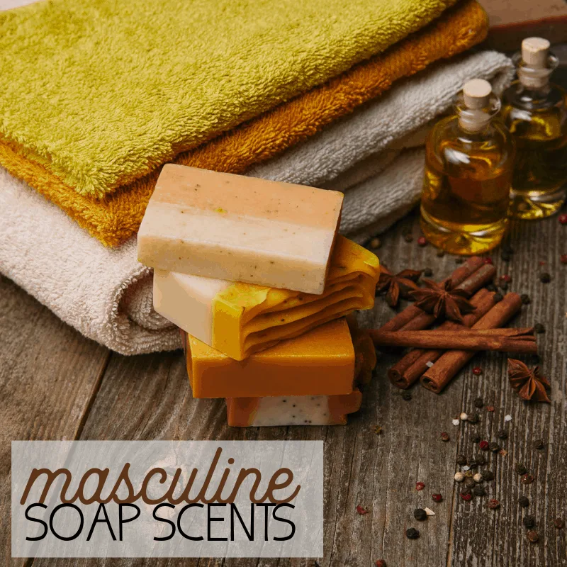 homemade soap scents for men