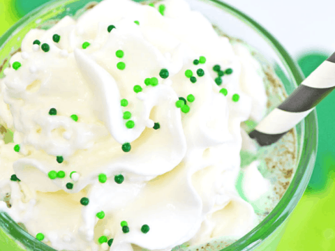 make a shamrock shake at home