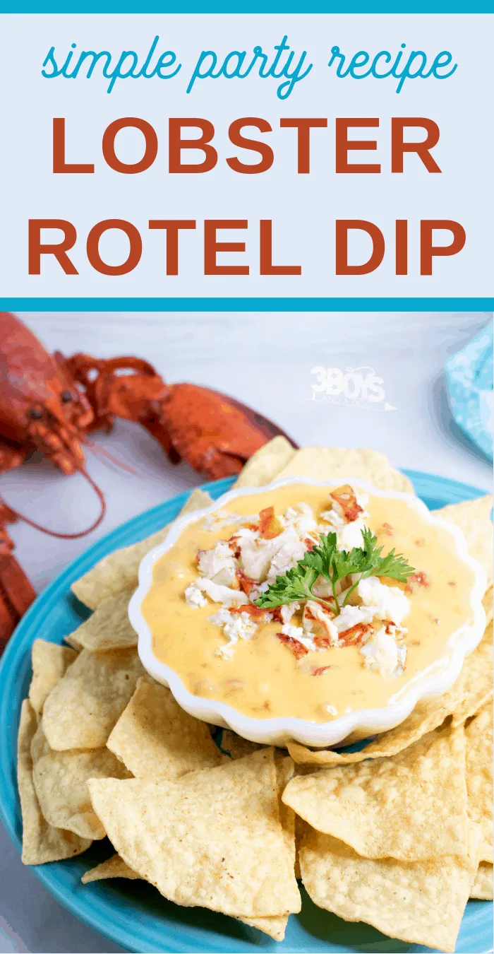Lobster RoTel Cheese Dip